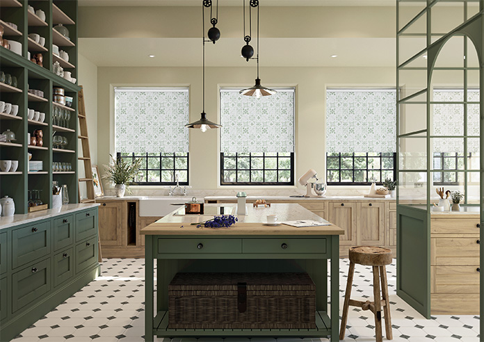 Moroccan Tiles, Bottle - Roller Blind - Image 8